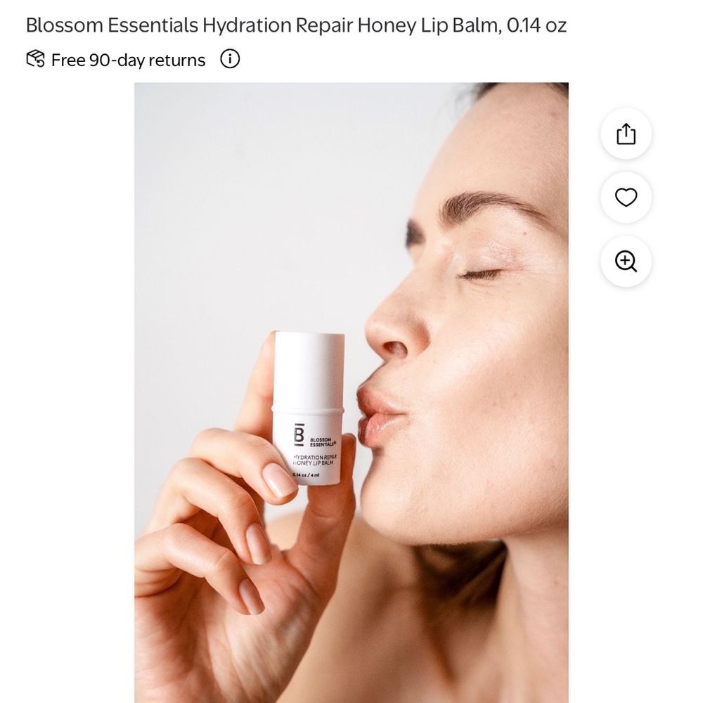 Hydration Repair Honey Lip Balm - White